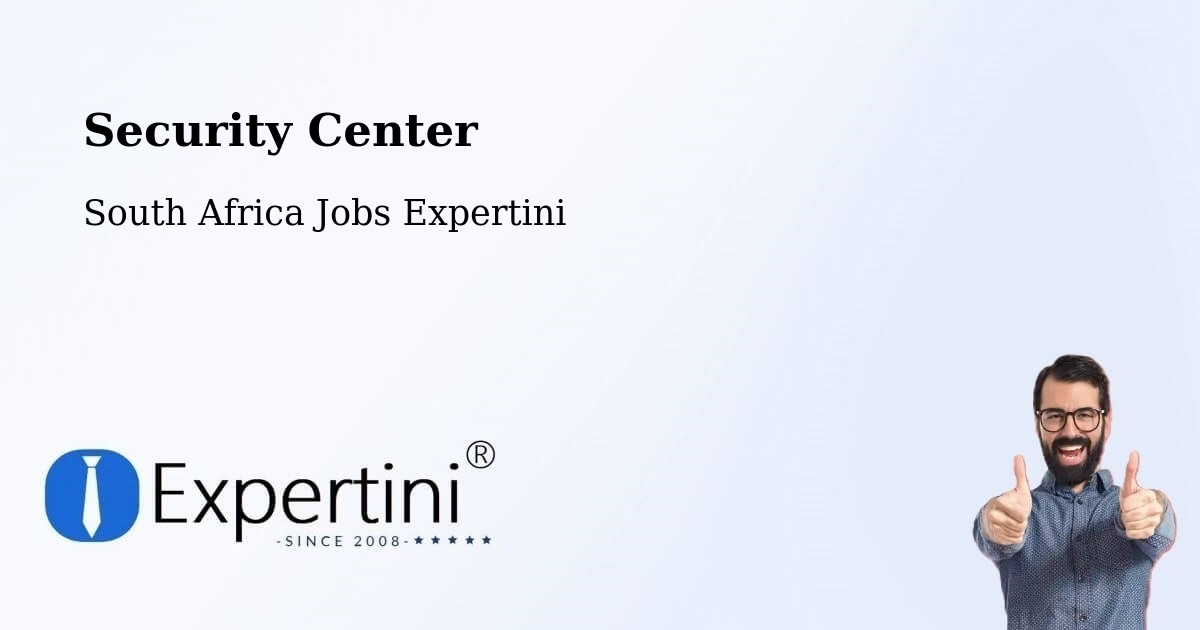 Security & Compliance – Claremont - South Africa Jobs Expertini